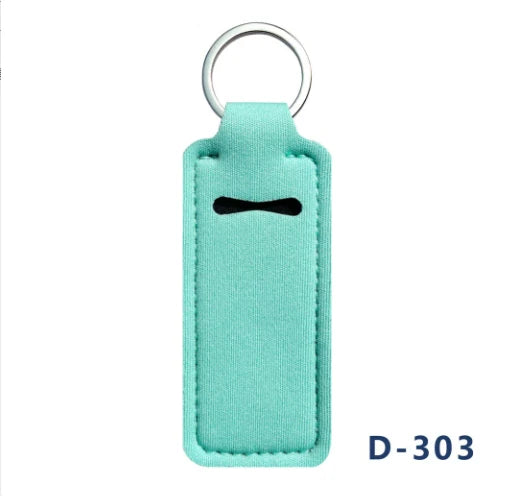Chapstick Cover Lipstick Cover Key Chain Holder