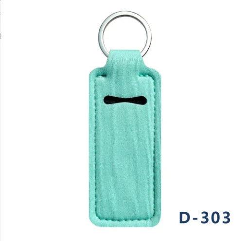Chapstick Cover Lipstick Cover Key Chain Holder